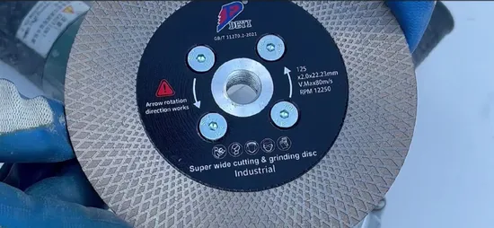 Porcelain Cutting Blade Diamond Grinding Blade for Granite Marble Tile